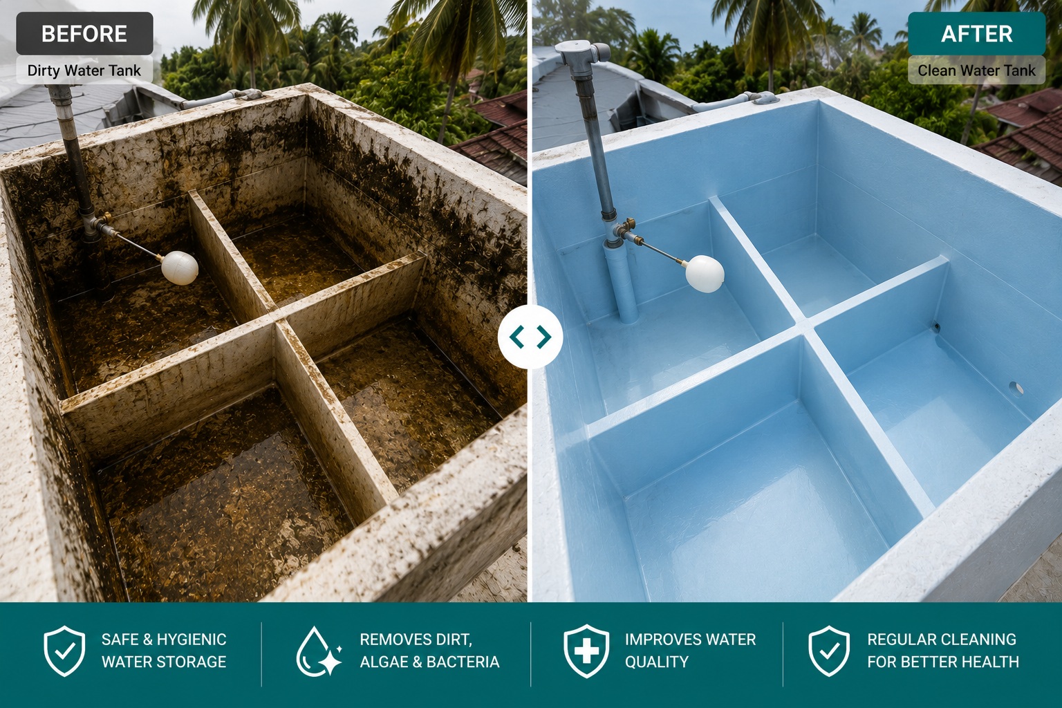 Water Tank Cleaning
